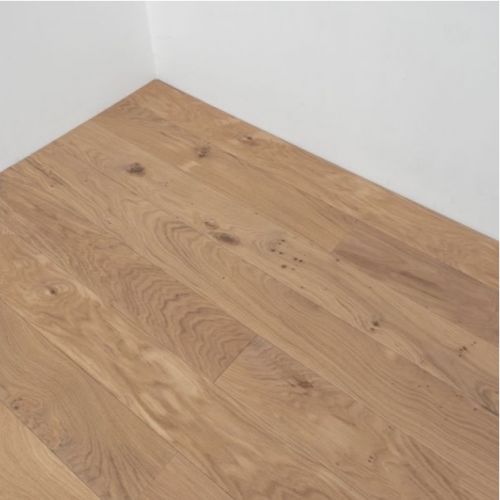 Parquet en Chêne massif, huilé aspect bois brut