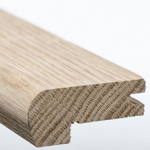 Nez de marche massif Chêne brut 22 mm