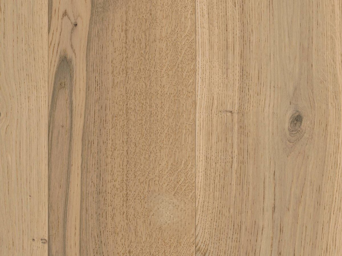 Parquet contrecollé Chêne, vernis mat aspect bois brut