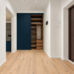 Parquet contrecollé Chêne, vernis mat aspect bois brut