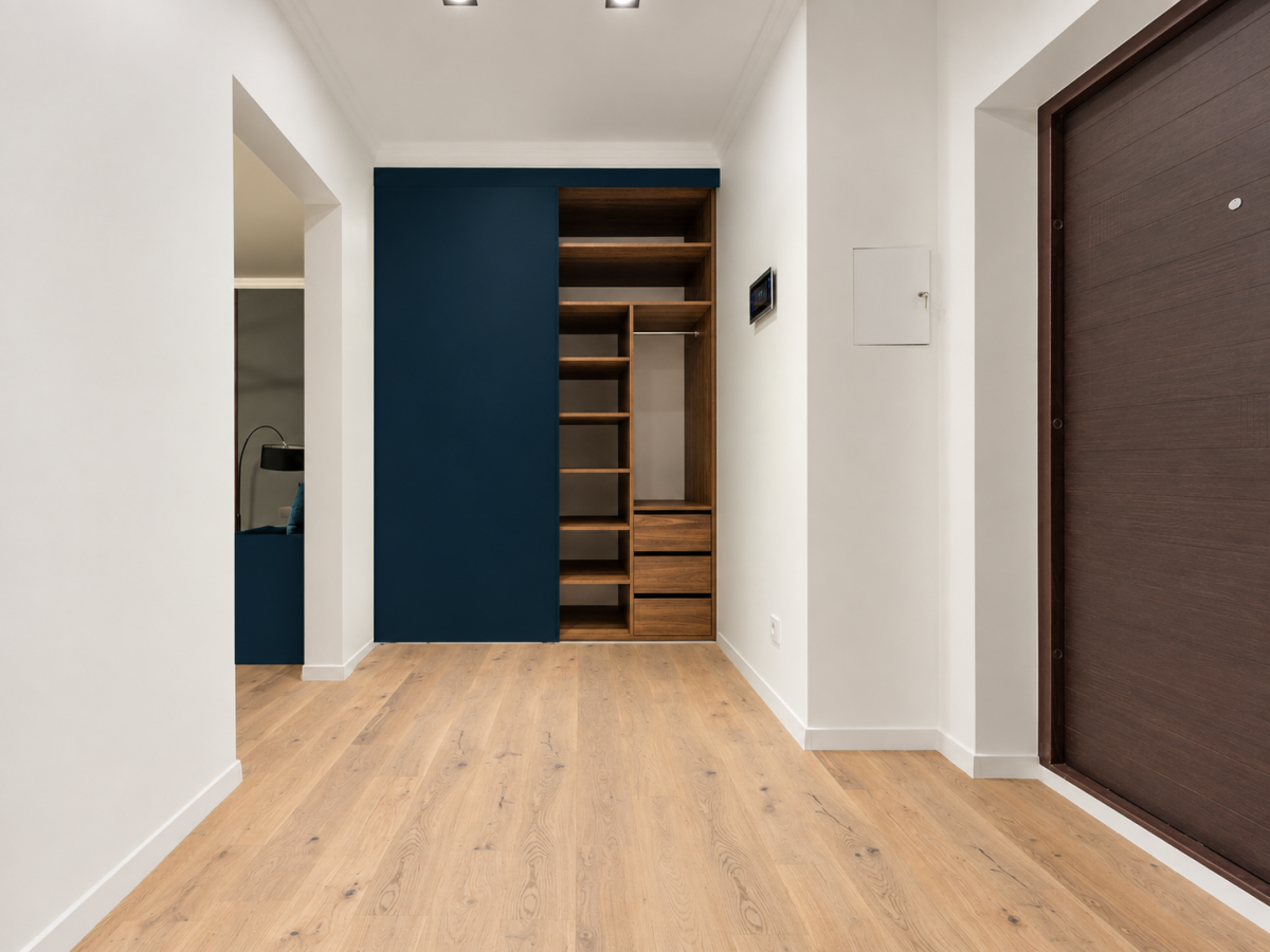 Parquet contrecollé Chêne, vernis mat aspect bois brut
