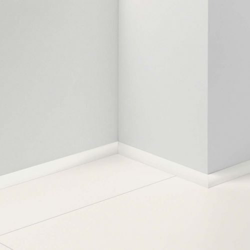 Quart de rond médium blanc uni 2230 mm