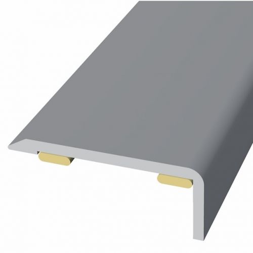 Cornière aluminium anthracite 10x25 adhésive