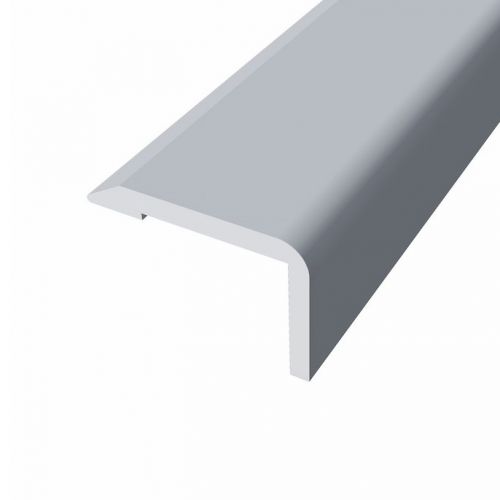 Cornière aluminium argent 10x15 adhésive