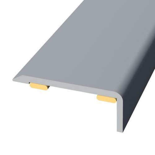 Cornière aluminium argent 10x25 adhésive