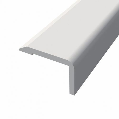 Cornière aluminium blanc 10x15 adhésive