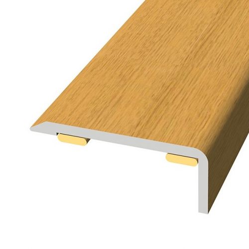 Cornière aluminium Chêne 10x25 adhésive