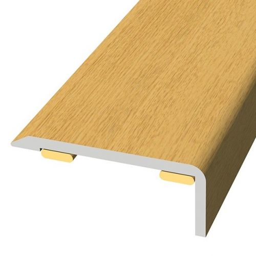 Cornière aluminium Chêne clair 10x25 adhésive
