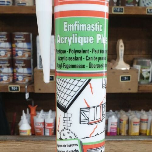 Mastic acrylique Blanc 300 ml
