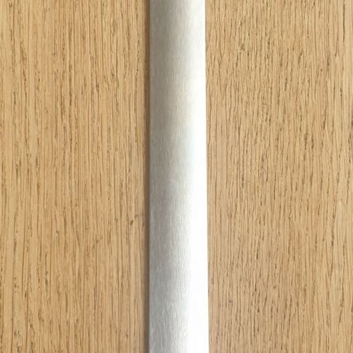 Seuil de jonction acier lisse 100 mm, seuil 50
