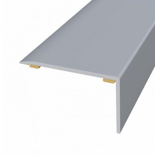 Nez de marche cornière aluminium 25x40 adhésive