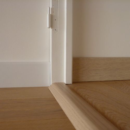 Seuil 3 en 1 Chêne verni mat 2150 mm, seuil 49