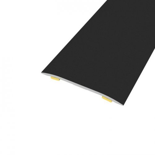 Seuil de jonction aluminium noir Adhésif 900 mm, seuil 63