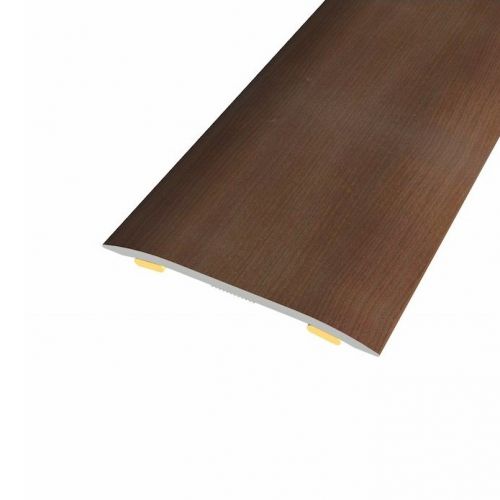 Seuil de jonction aluminium Wengé Adhésif 900 mm, seuil 07