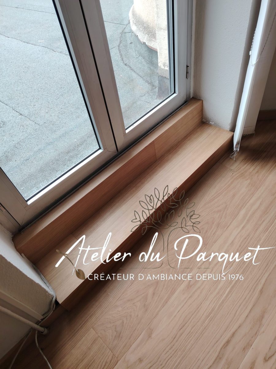 Parquet contrecollé en Chêne, vernis mat