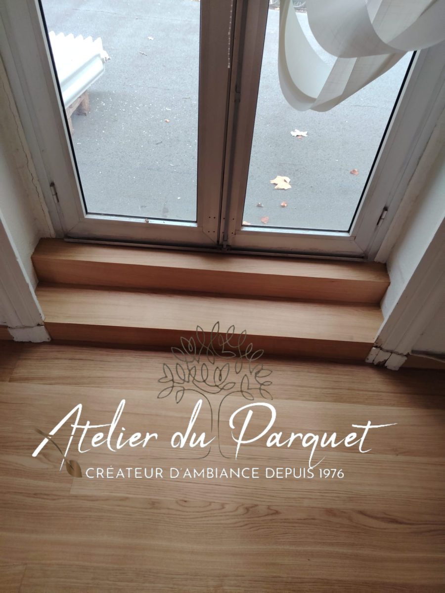 Parquet contrecollé en Chêne, vernis mat