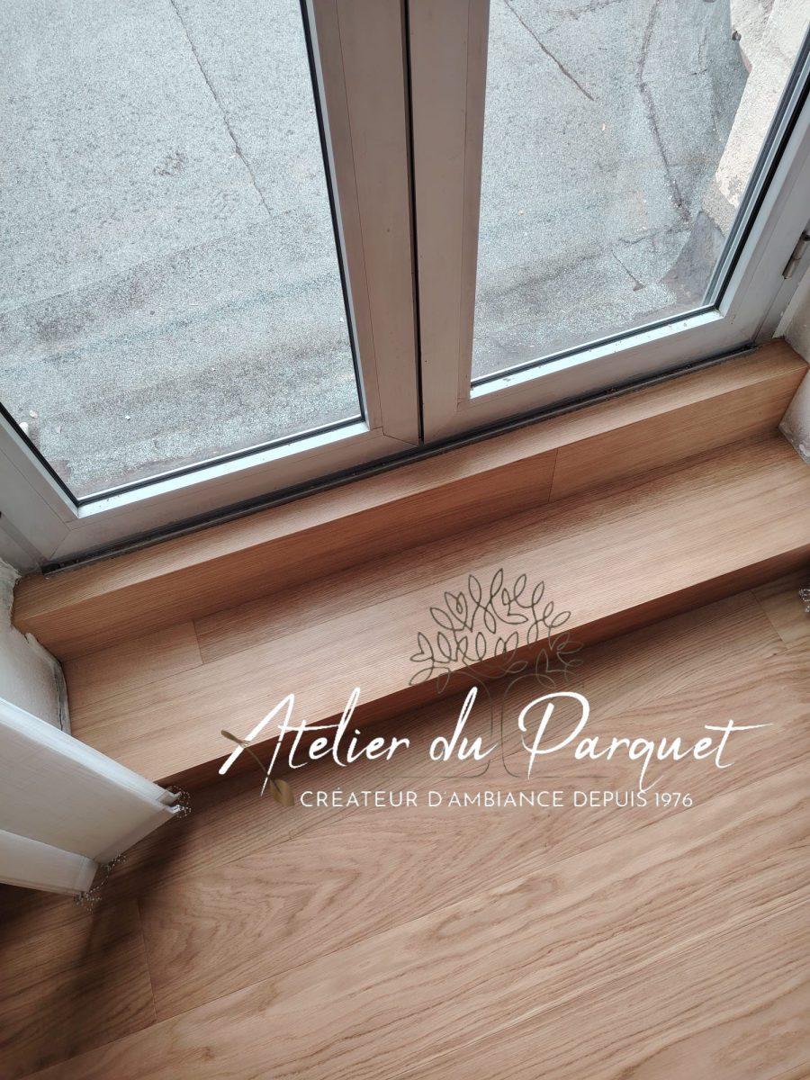 Parquet contrecollé en Chêne, vernis mat