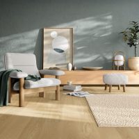 Revêtement bois Chêne, vernis naturel mat